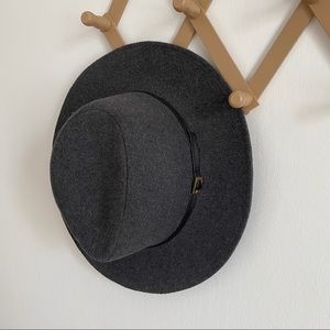 Grey Fedora Hat